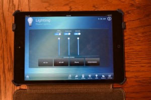 Whole House Audio | Home Automation Services | Home Theater Installation Services | Prosper, TX | Frisco, TX | McKinney, TX Control lighting from i-Pad